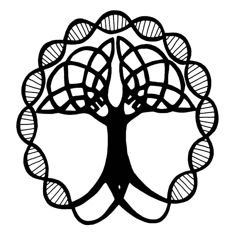 Arbre noir étrange