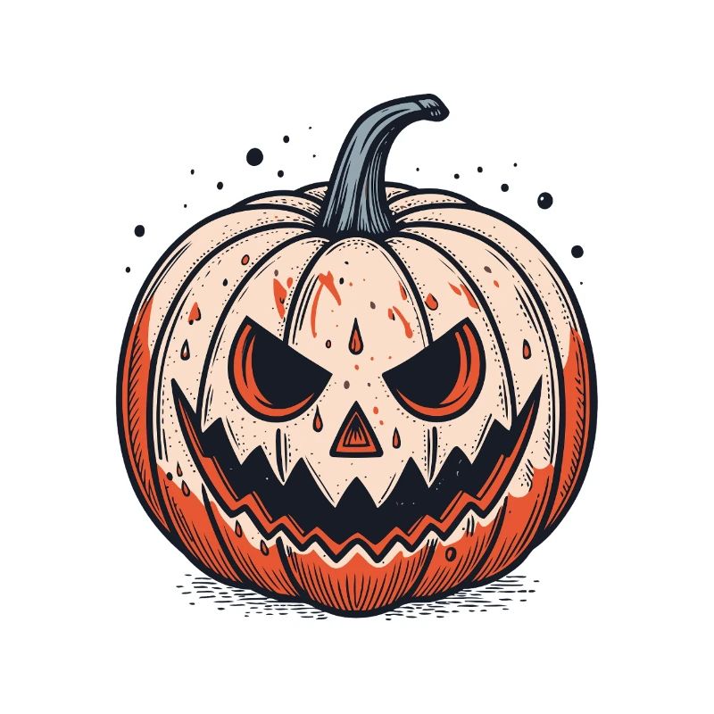 Scary Jackolantern Pumpkin