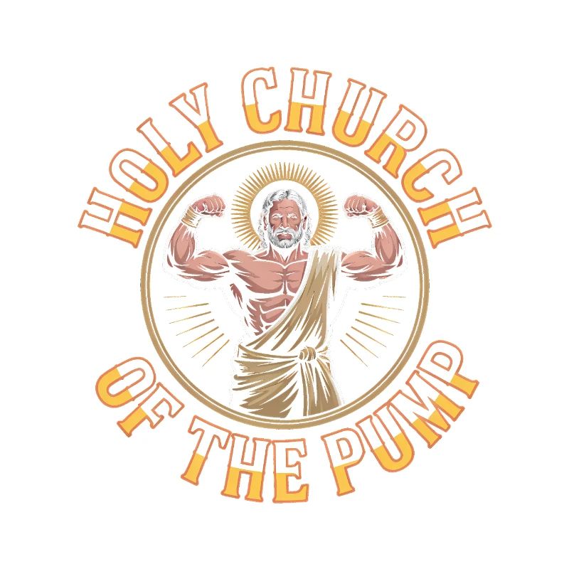 Hallowed be thy Gains - Funny Jesus Gym Meme