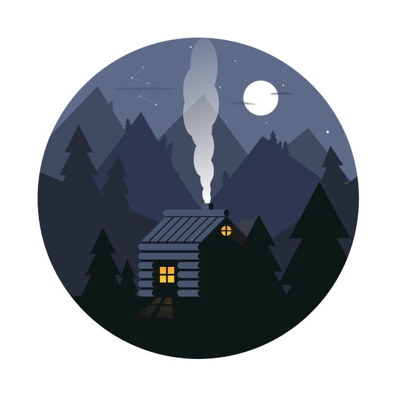 Cabane Nightfall à Pines