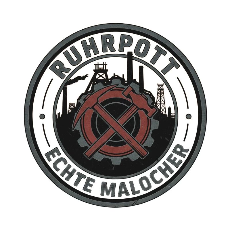 Ruhrpott Echte Malocher Patch