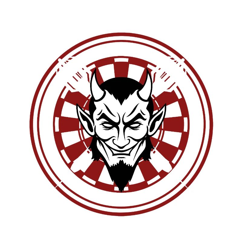 DARTS, DARTBOARD AND DEVIL 