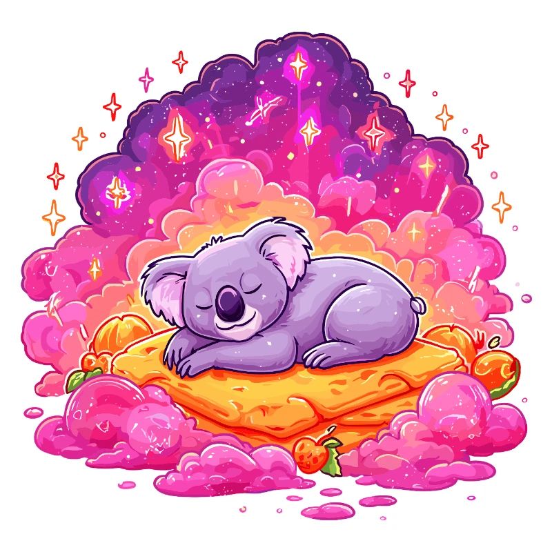 Cuddle Koala Rainbow Dream