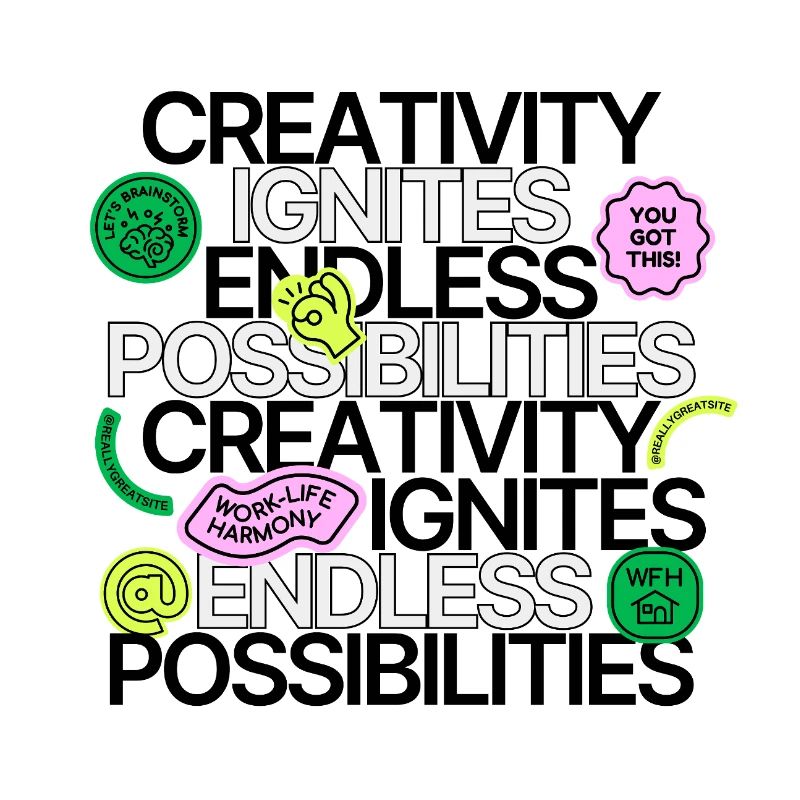 Creativity Ignites Endless Possibilities