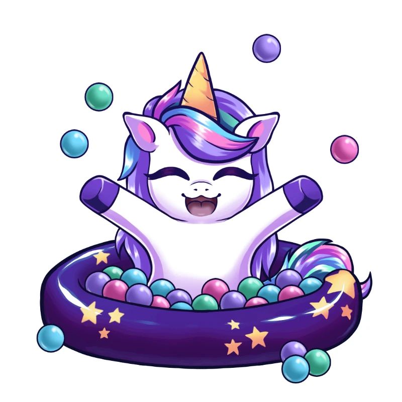 Piscine à Boules de Licorne