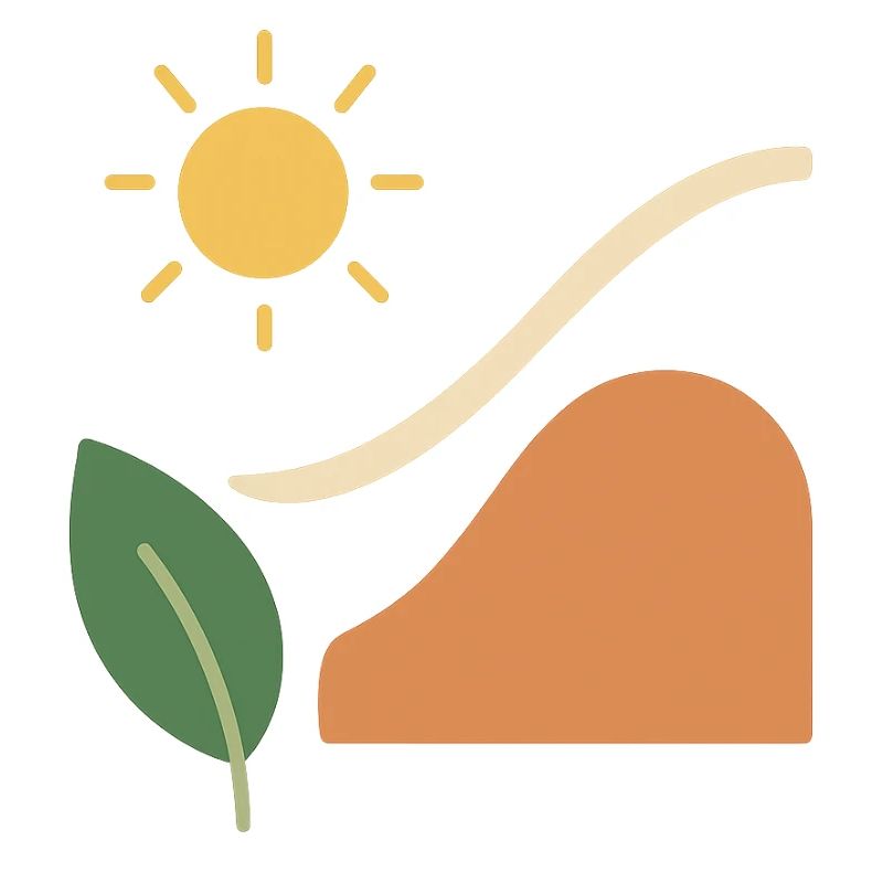 Stylized abstract nature