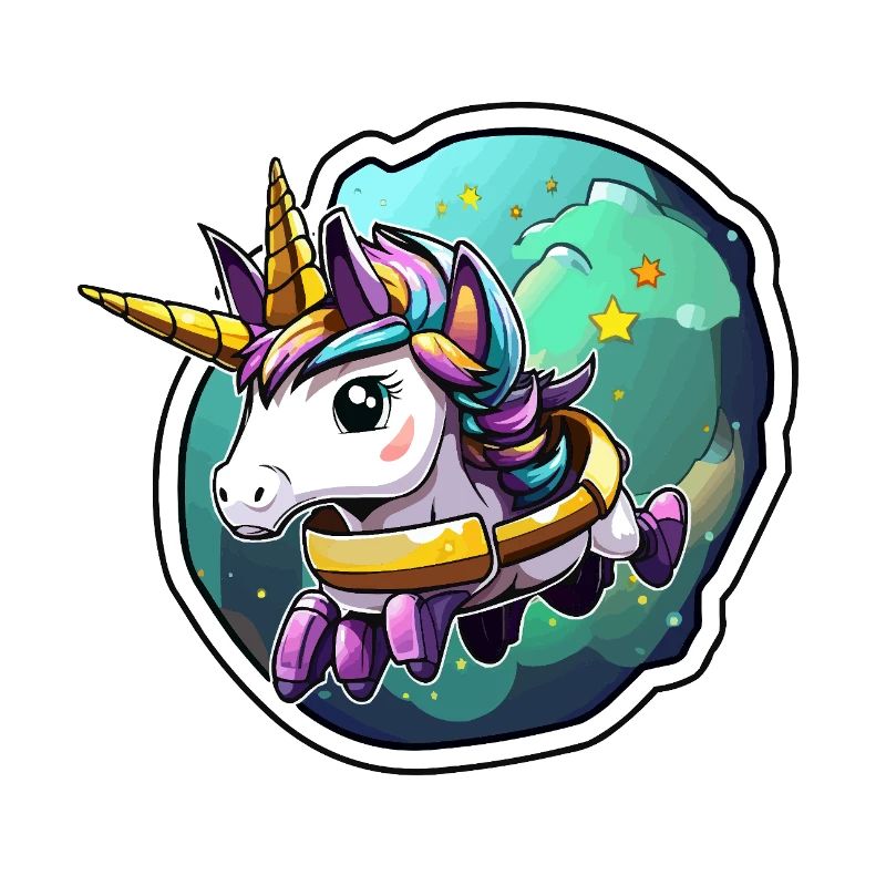 Armure d’Étoile de Licorne Spatiale