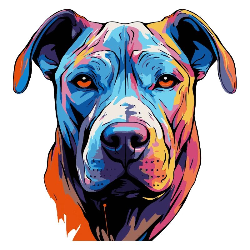 Dog Comic Pop Art