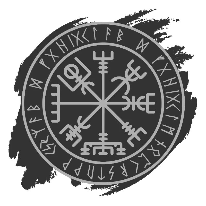 Vegvisir Wikinger Kompass