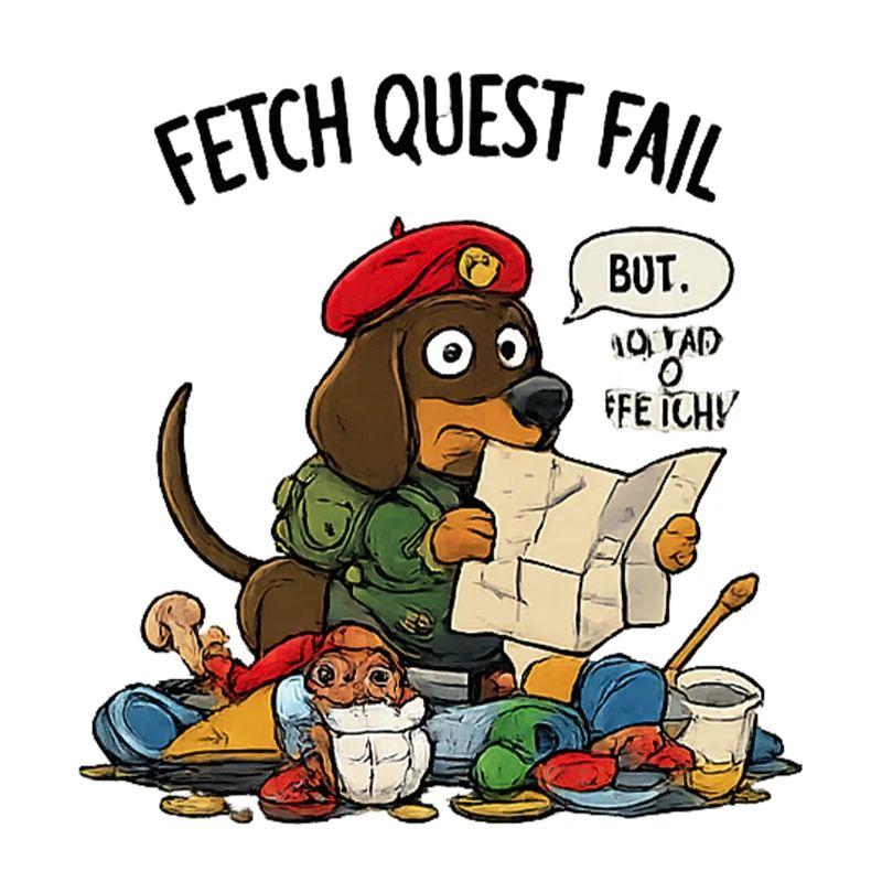 Fetch Quest Fail Pup