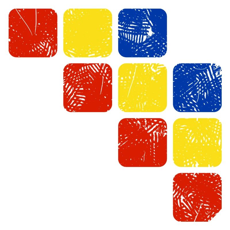 Colors Ornament Pattern - Basic Colors