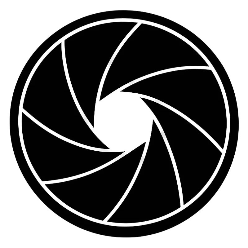 Aperture Spiral Black & White