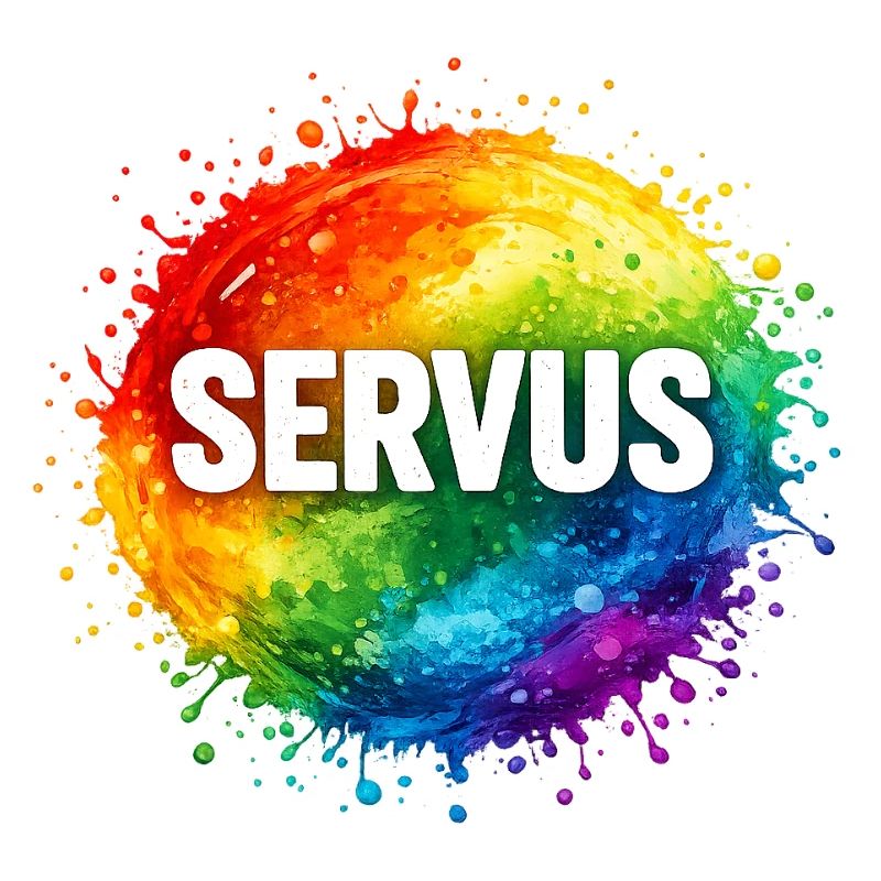 Explosion colorée SERVUS