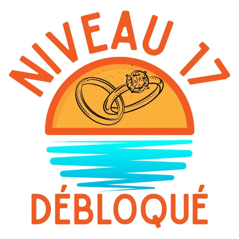 Niveau 17 Débloqué, une touche créative et joyeuse