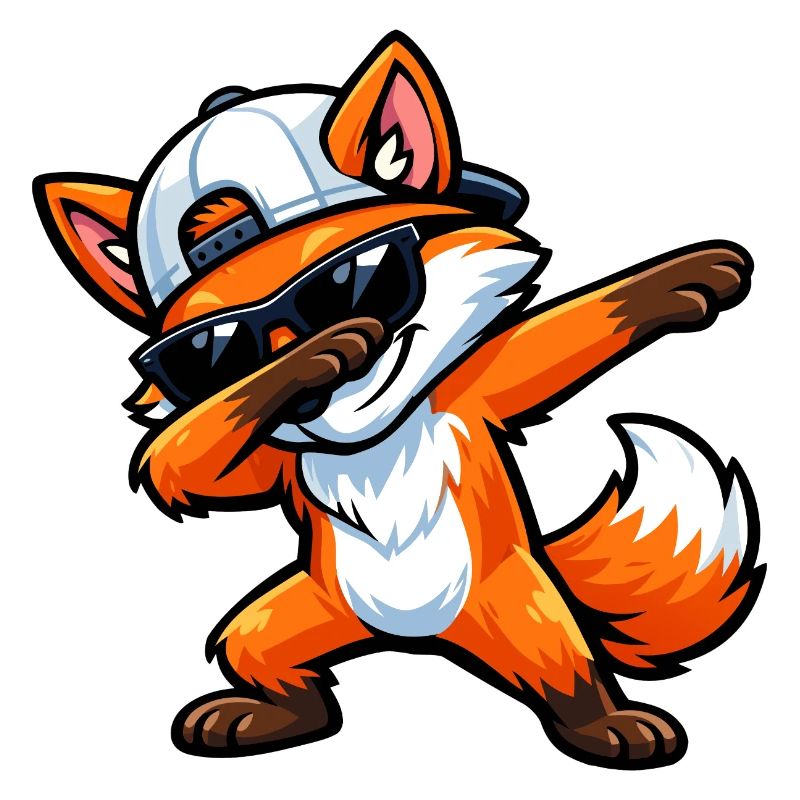 Dabbing Fox