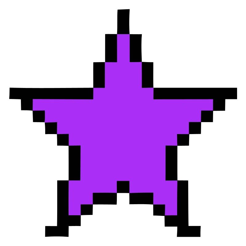 Pixel Star 8-Bit Power Up