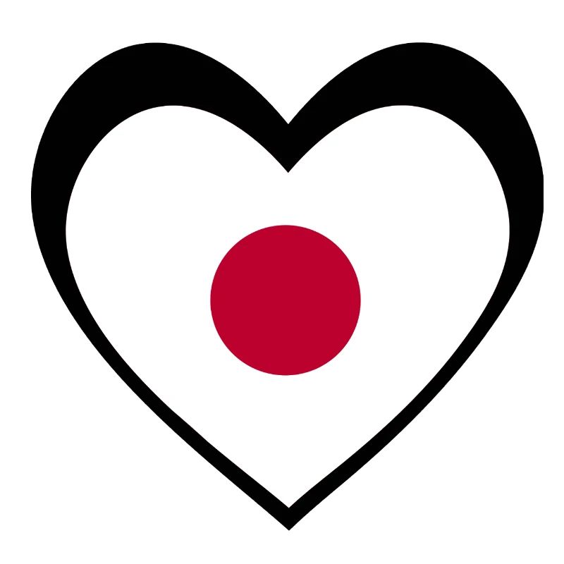 日本 ブラックハート – 日本への愛