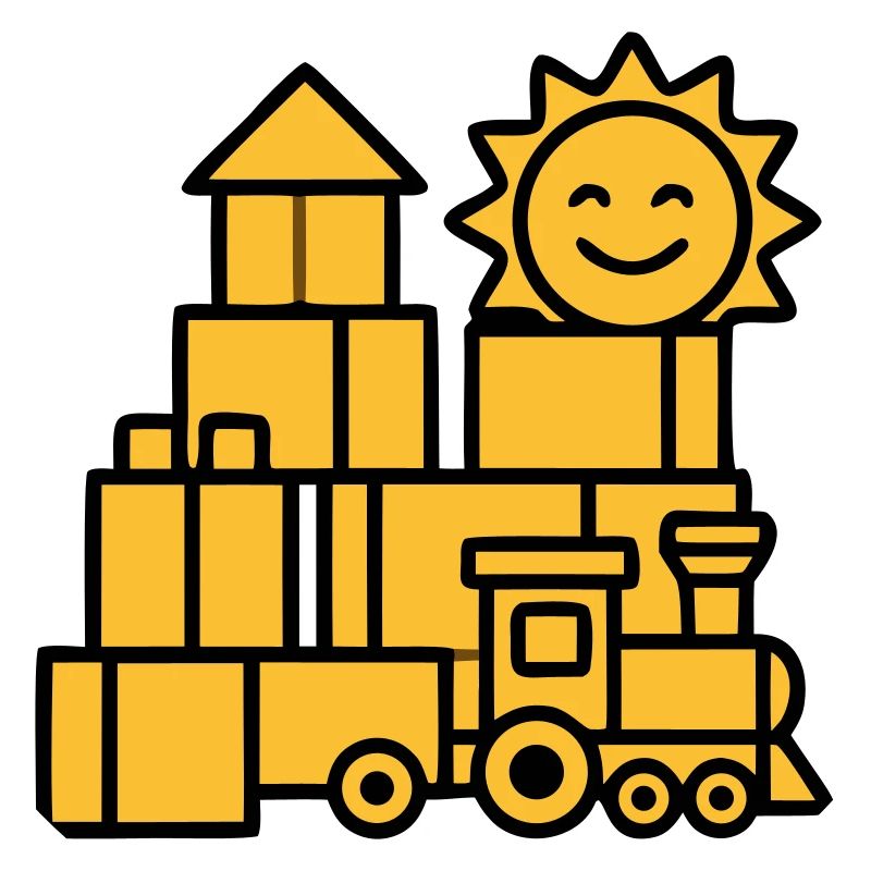 Jouets ferroviaires Blocs de construction