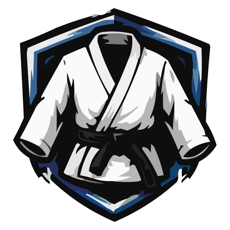 Martial Arts Gi Shield Emblem