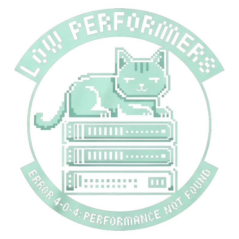 Low Performers Katze Server Pixel Art