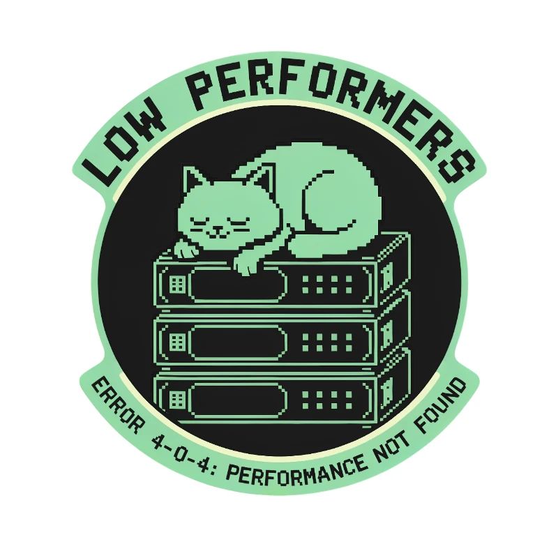 Low Performers Katze Server Pixel Art