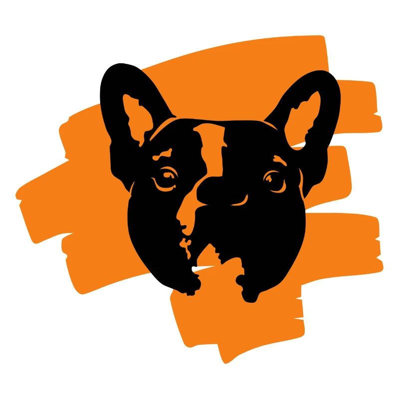 Pixel malowany buldog 2