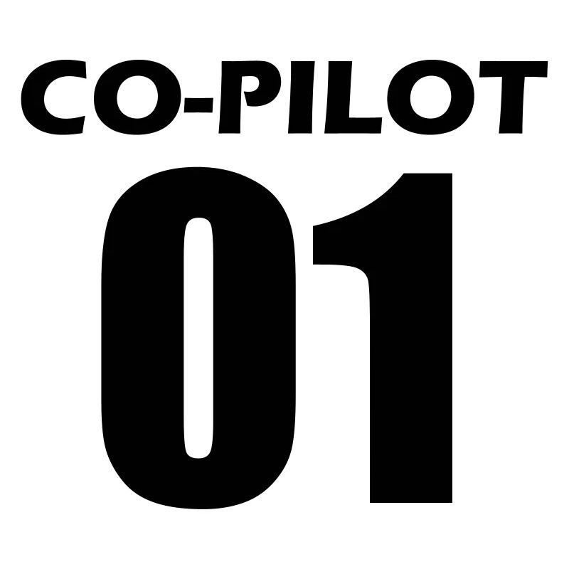 Co-Pilot Partnerlook Geschenk