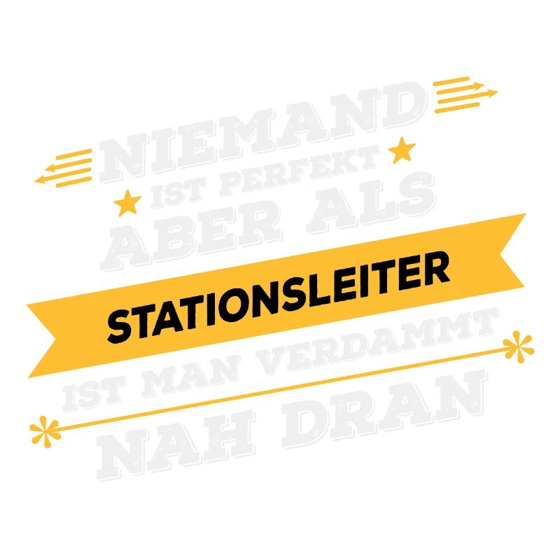 Stationsleiter Beruf Geschenk