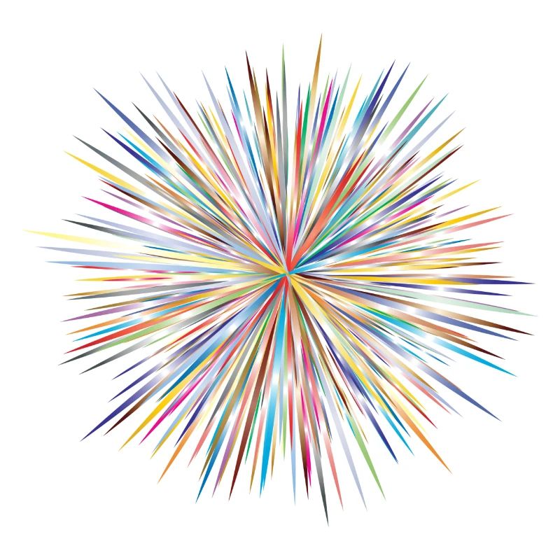 Farbexplosion Bunt Geschenk Geschenkidee