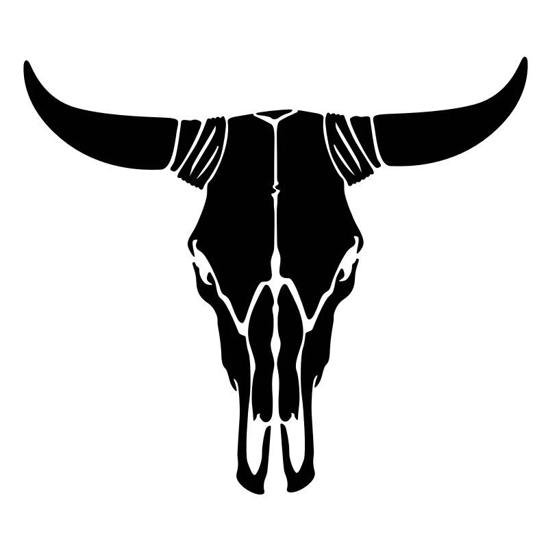 Cow skull