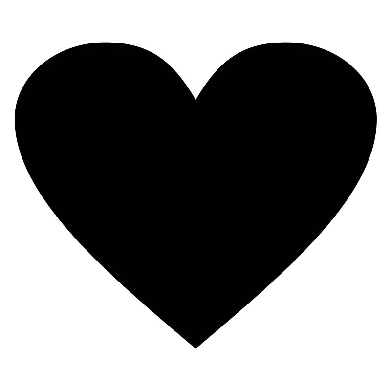 Cœur noir Awesomeelement