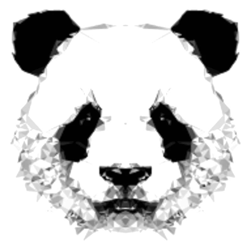 Panda Kopf