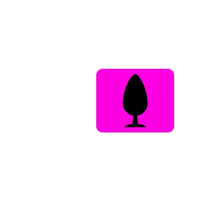 Butt Plug Icône Rose