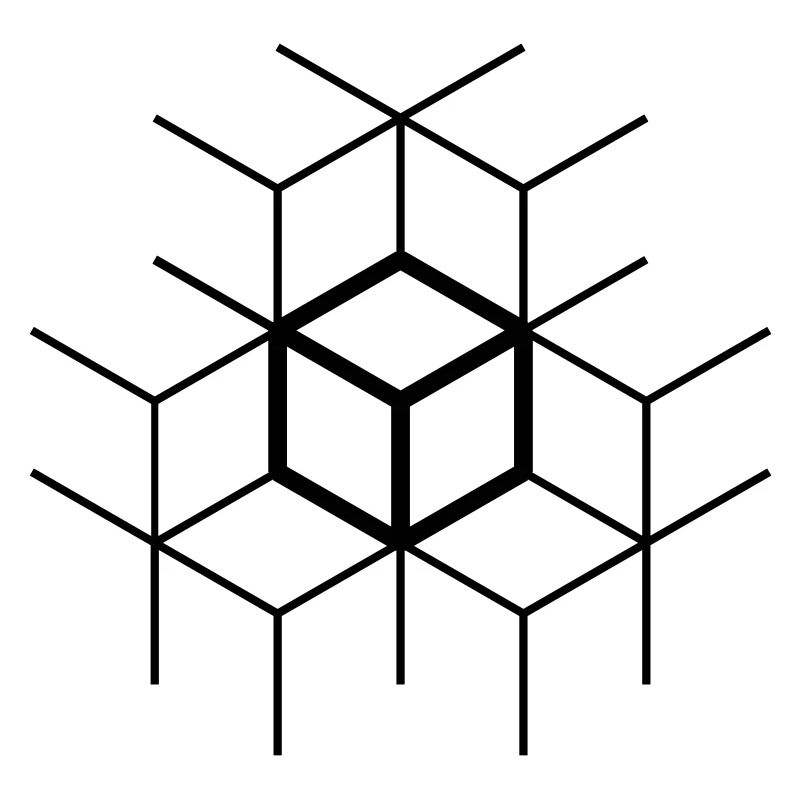 Simple cubes web