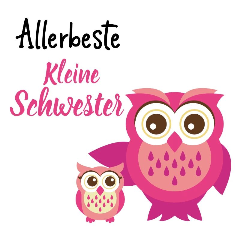 beste kleine Schwester Eule kleine schwester