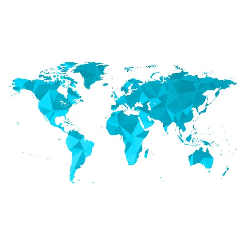 World Map Geometric