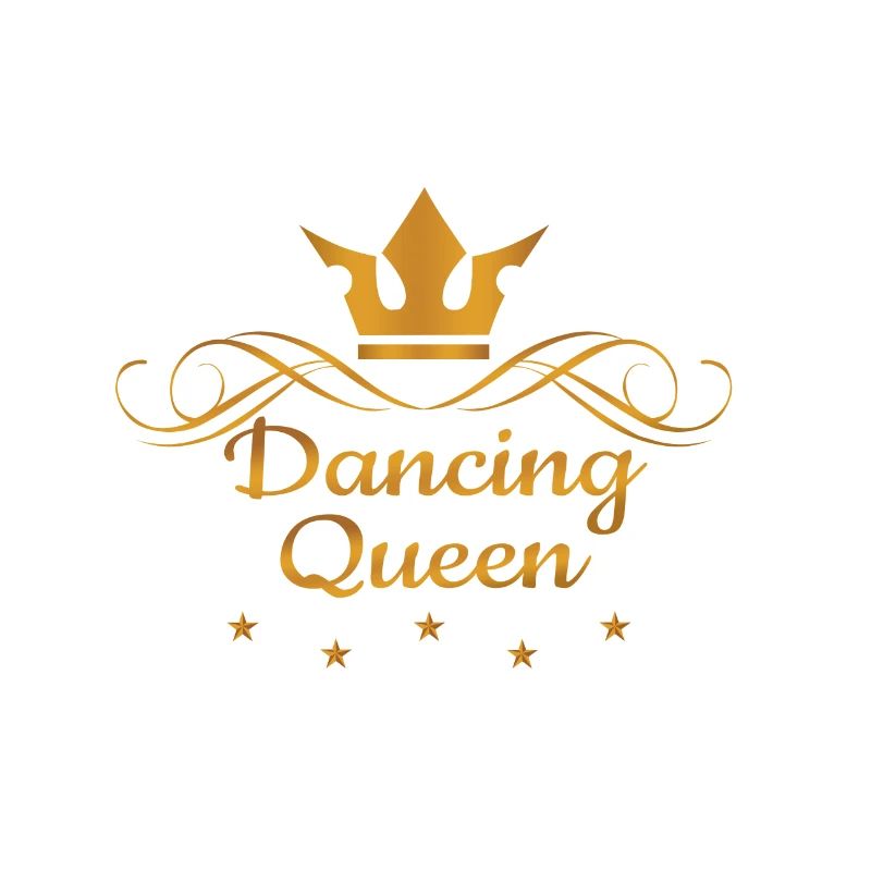 Dancing Queen mit Krone