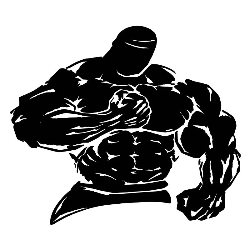 bodybuilder / fighter