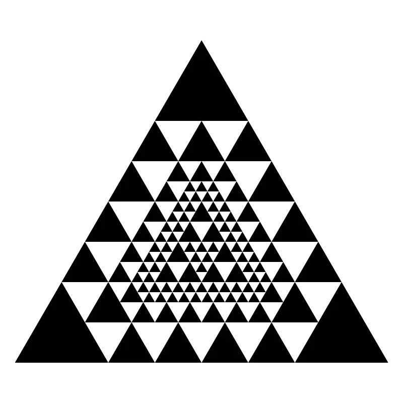 aztec inca mayan triangle design