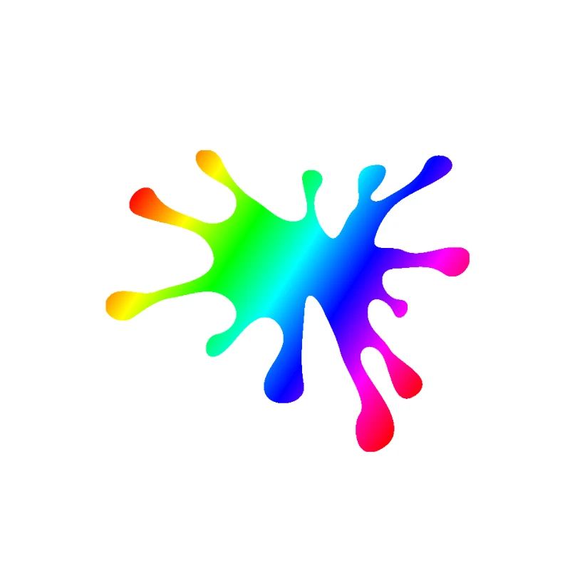 Farbklecks | Farbe Maler Geschenkidee