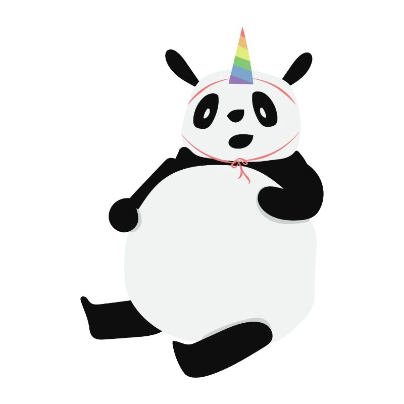 Panda Einhorn