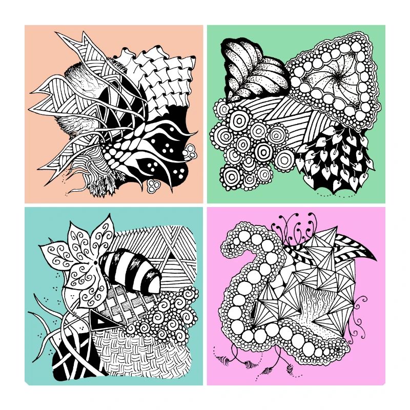 Zentangle pattern patterncontest