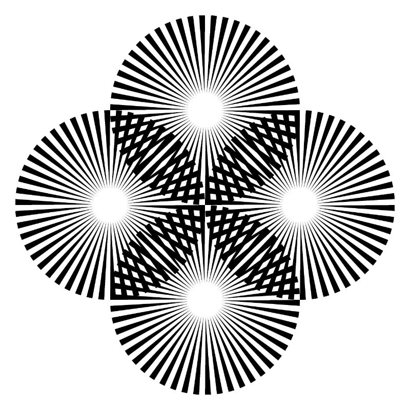 Illusion Geometry Optical Illusion Pattern