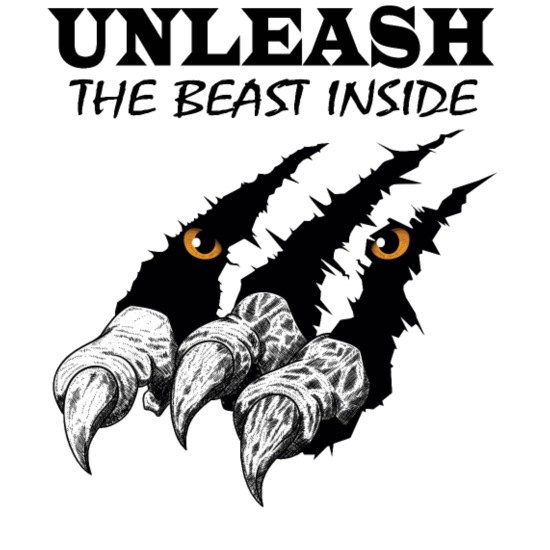 Unleash The Beast Unleashed The Animal Fitness Gym' Small Buttons |  Spreadshirt