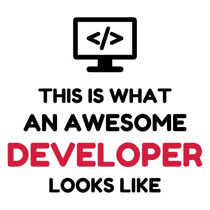 Developer Entwickler Développeur Computer Geek