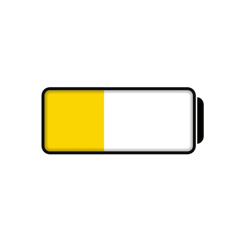 Battery (half-full / half-empty - 40%)