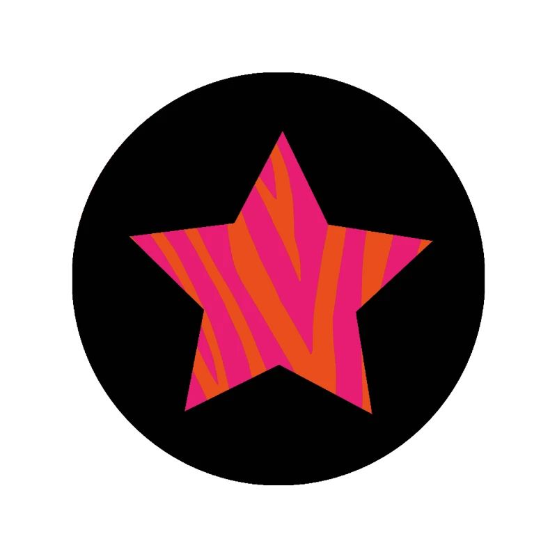 Star with a cool pattern