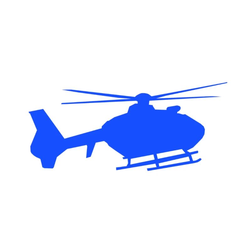 Helicopter blue