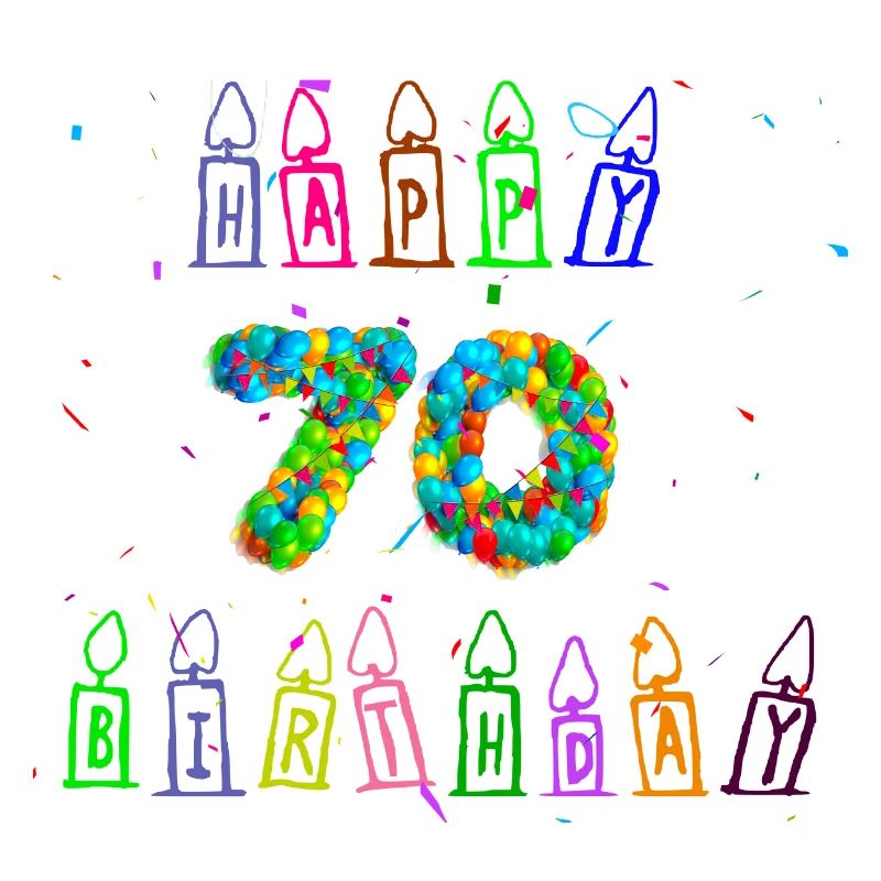 Geschenkidee 70. Geburtstag, Geburtstagsgeschenk
