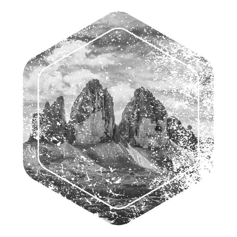 Three Peaks Dolomites Geometric shape Polygon
